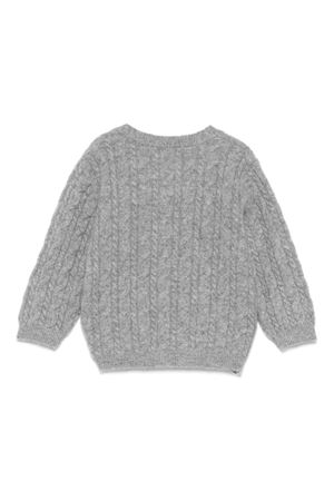 cardigan in lana grigio TARTINE ET CHOCOLAT KIDS | CB1800122